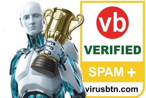 Virus Bulletin premia nuovamente ESET con la certificazione VBSpam +