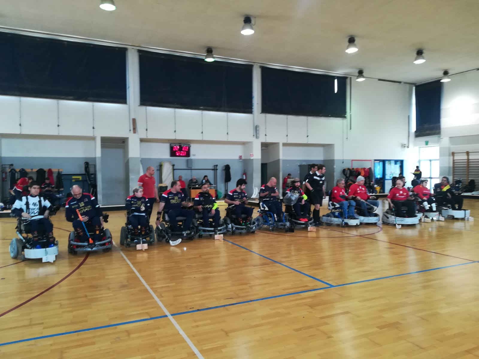 Wheelchair hockey: si chiude con un pareggio l’ultima partita in casa dei Red Cobra prima della trasferta laziale