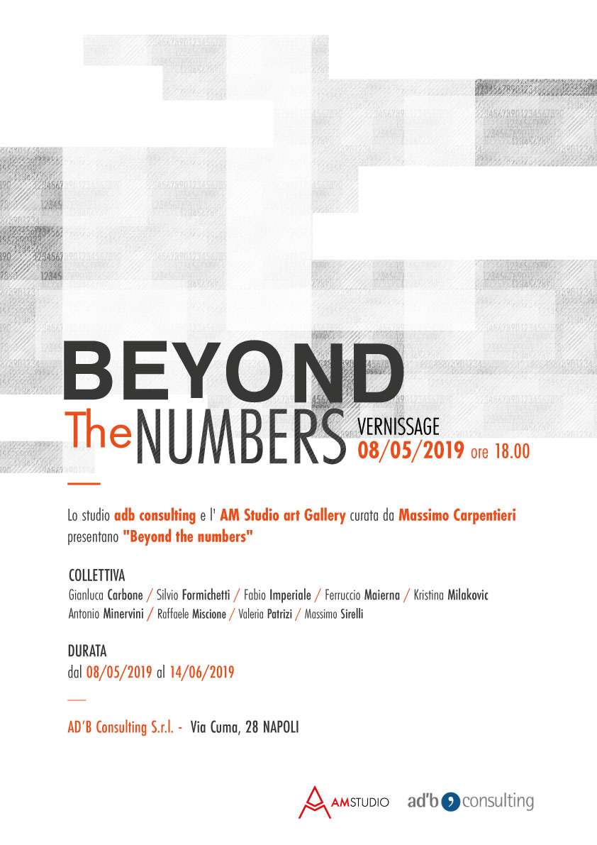 Beyond the numbers: mostra collettiva da AD'B Consuting