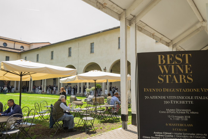 MASTERCLASS E BANCHI D'ASSAGGIO: A MILANO IL WEEKEND DI VINO FIRMATO BEST WINE STARS