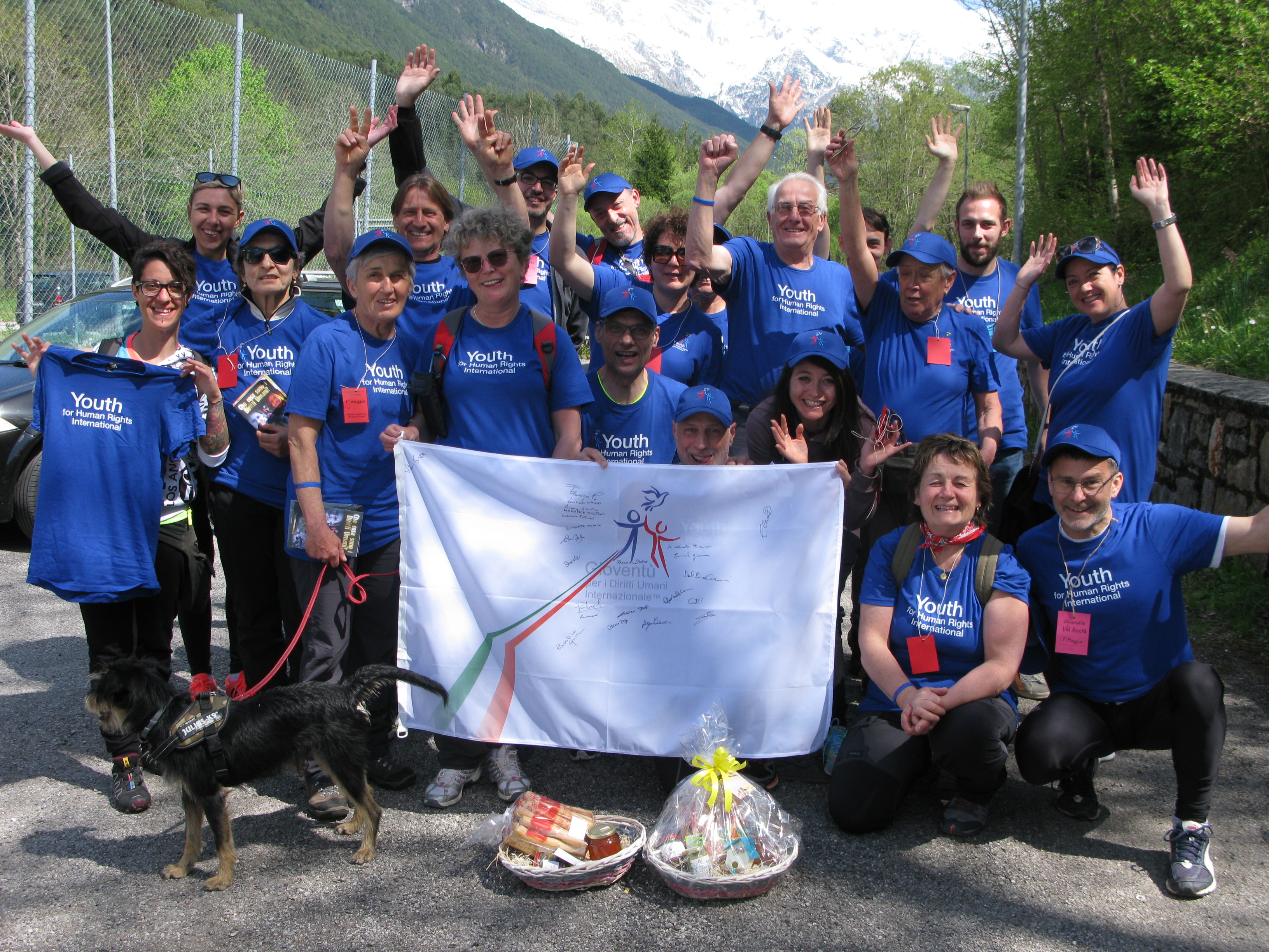 Protagonisti i Diritti Umani alla marcia di Val Resia