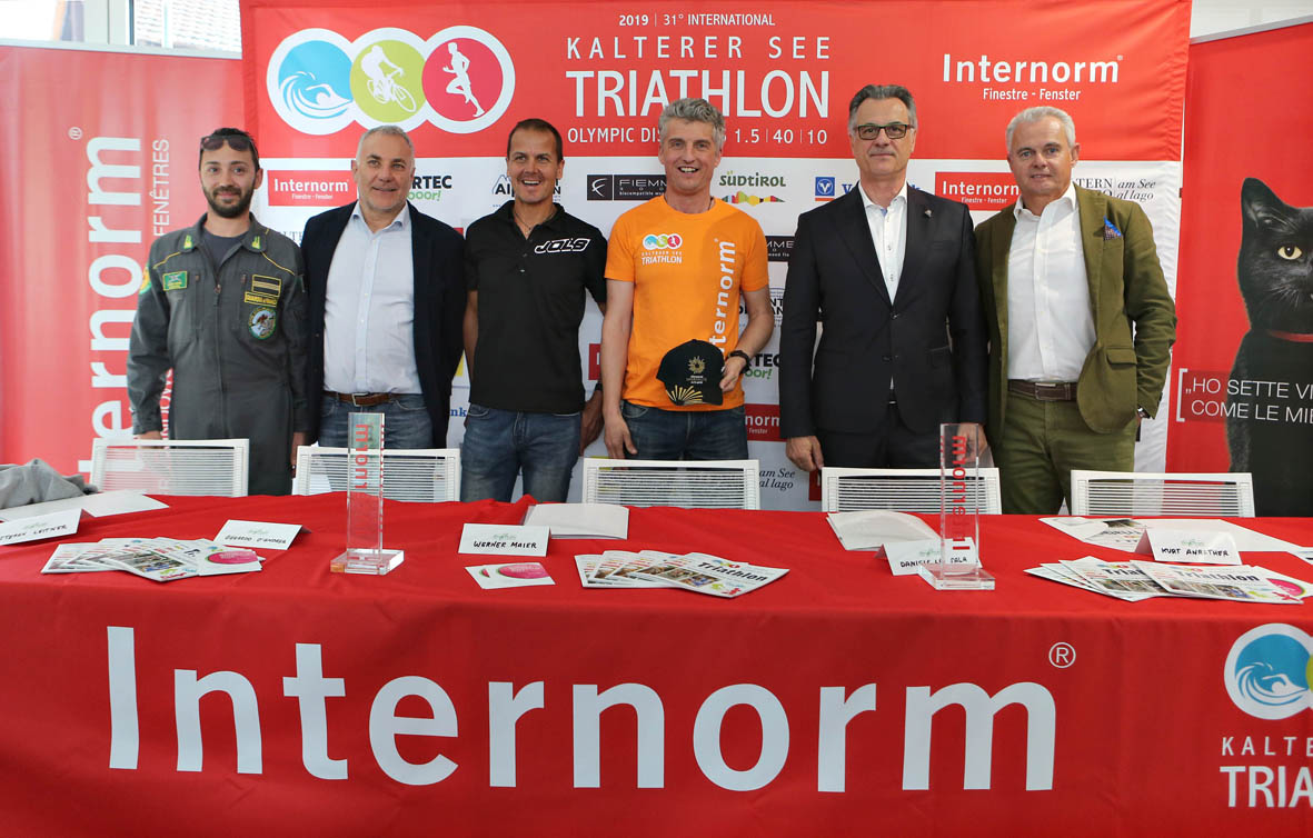 SABATO TRIATHLETI “OLIMPICI” A CALDARO. LA 31.a EDIZIONE PRESENTATA DA INTERNORM