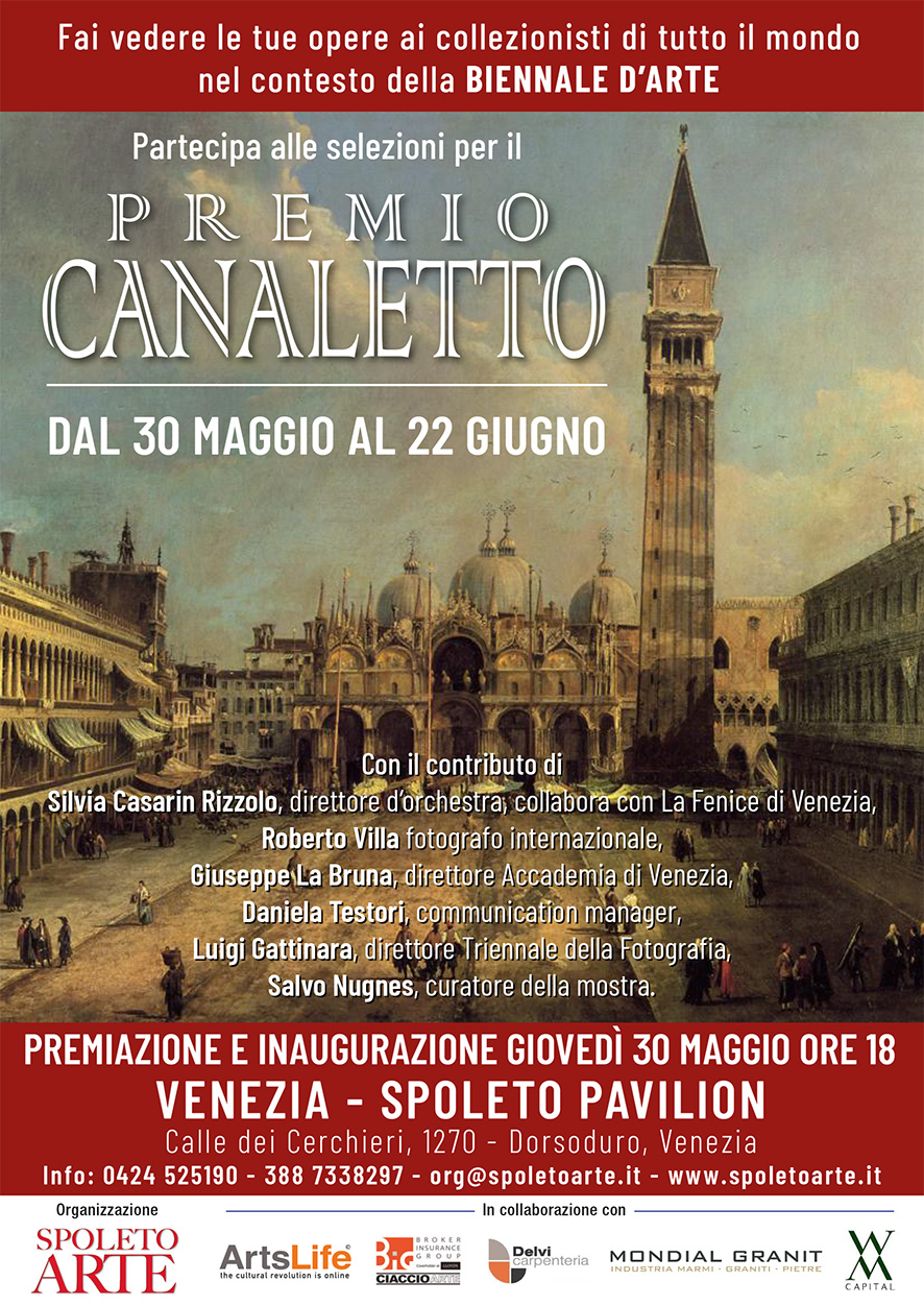 Il Premio Canaletto a Venezia: la cerimonia e la mostra inaugurata alla presenza dei vip