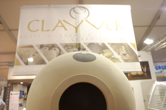 CLAYVER A ENOFORUM:  TRE NOVITÀ E UNA DEGUSTAZIONE