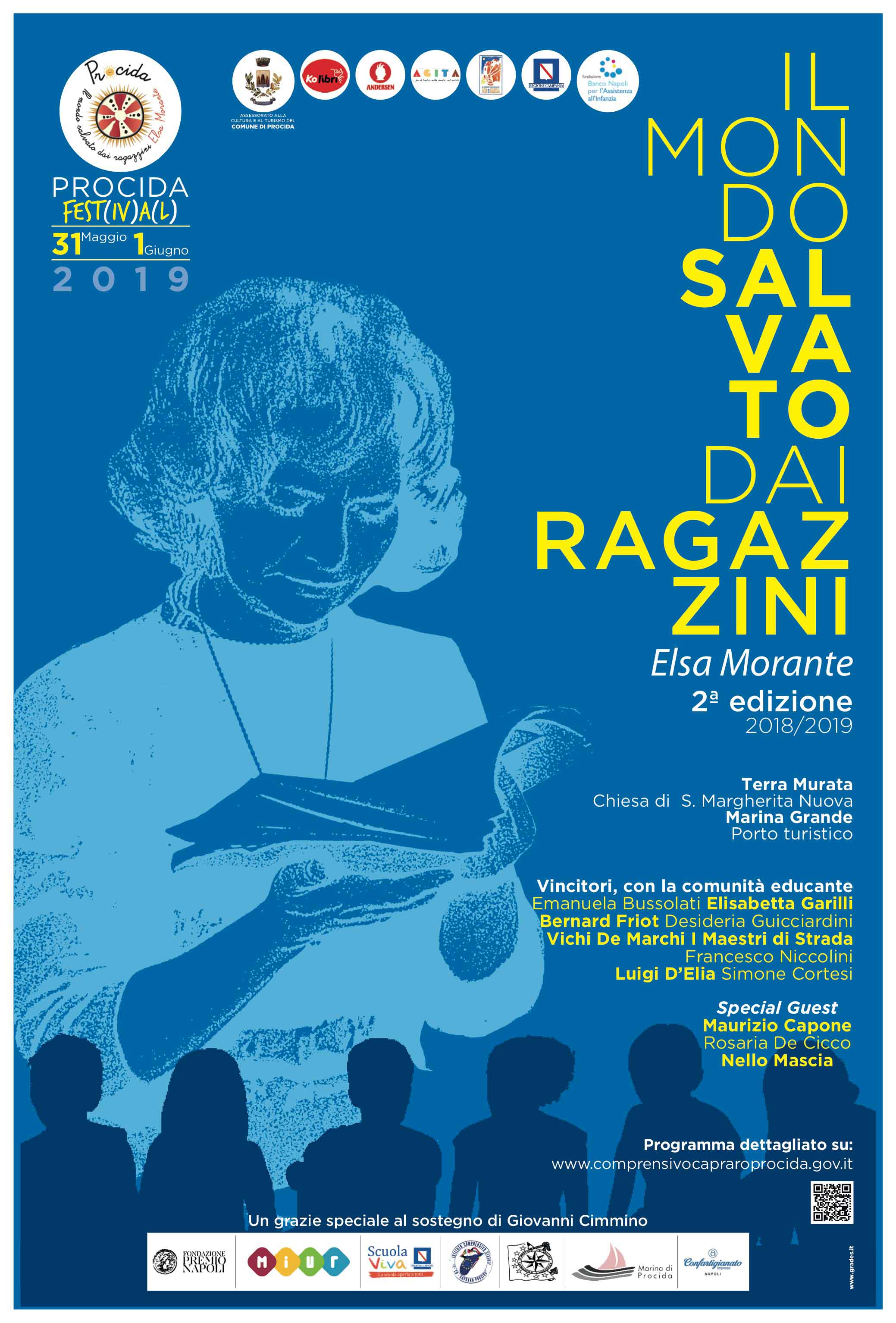 Presentata la seconda edizione del progetto «Procida – Il mondo  salvato dai ragazzini – Elsa Morante»