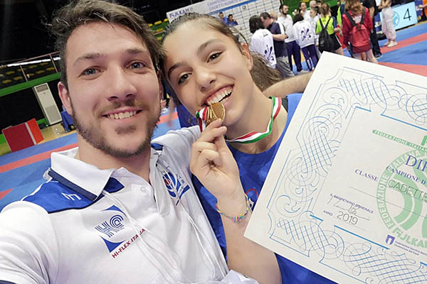 La casentinese Elisa Liguri è campionessa italiana di karate