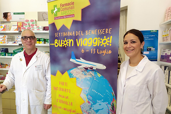 “Buon viaggio!”: consigli per le vacanze nelle Farmacie Comunali