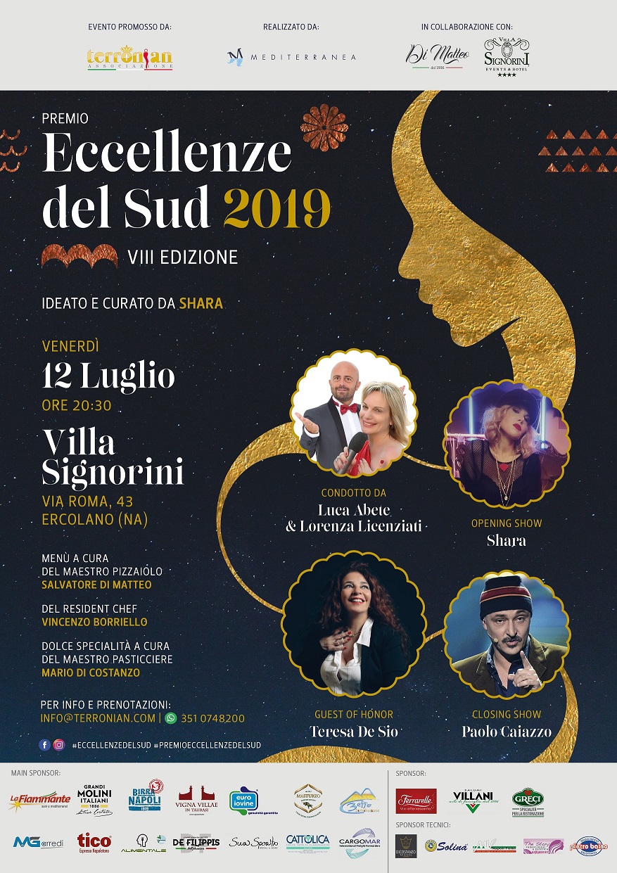 Le stelle del Meridione brillano all’ottava edizione del “Premio Eccellenze del Sud”!