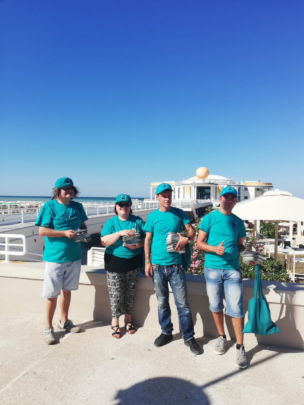 Battere a tappeto il lungomare di Senigallia per creare prevenzione 