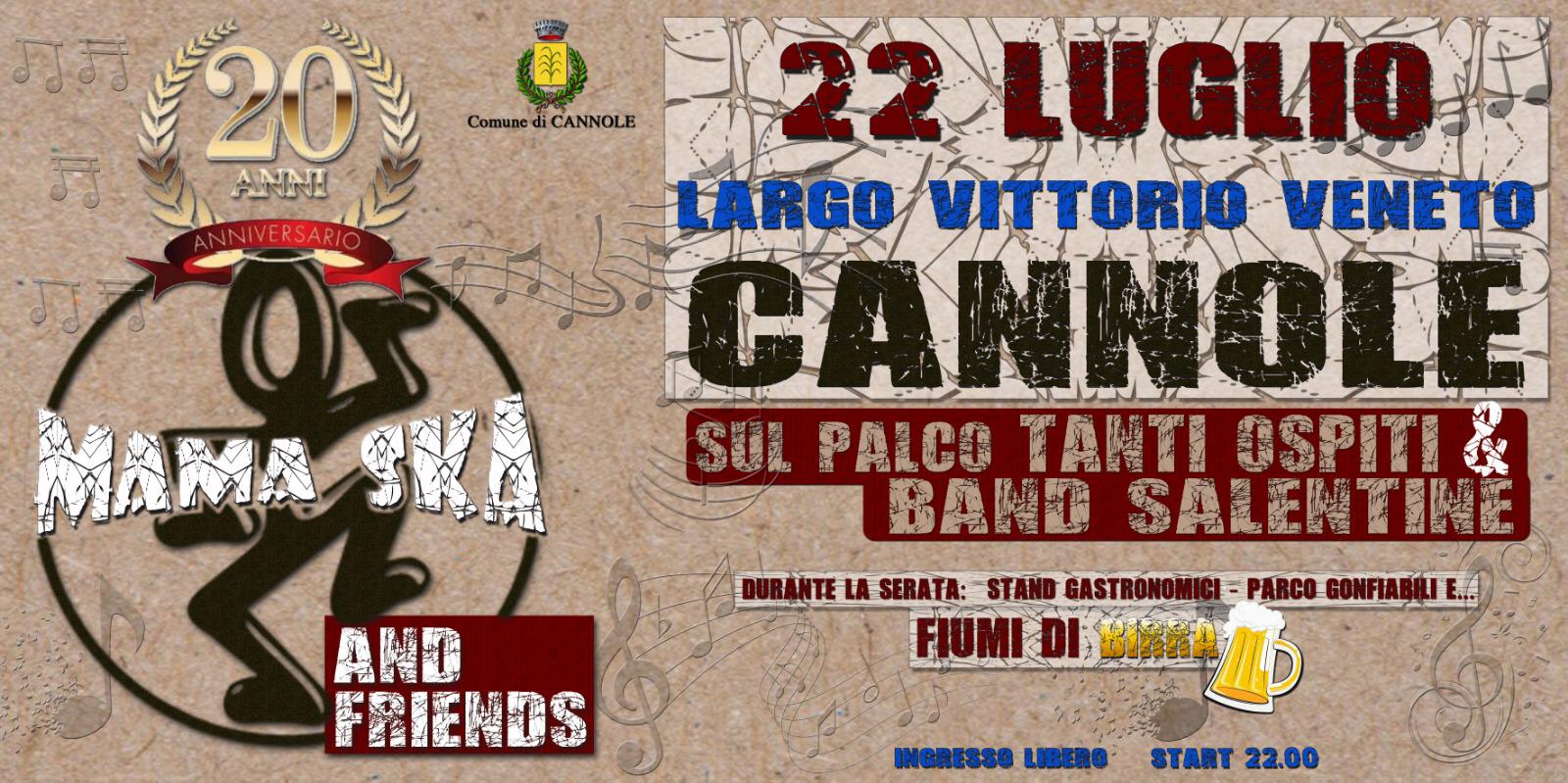 Mama  Ska & Friends! Concerto per il ventennale della band...