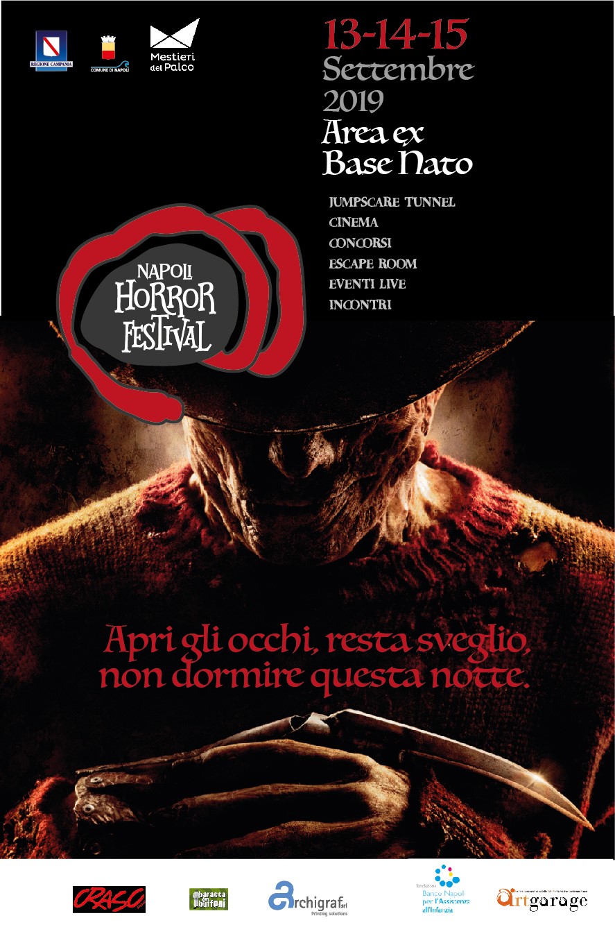 Regolamenti e Premi per i Concorsi della prima edizione Napoli Horror Festival a settembre