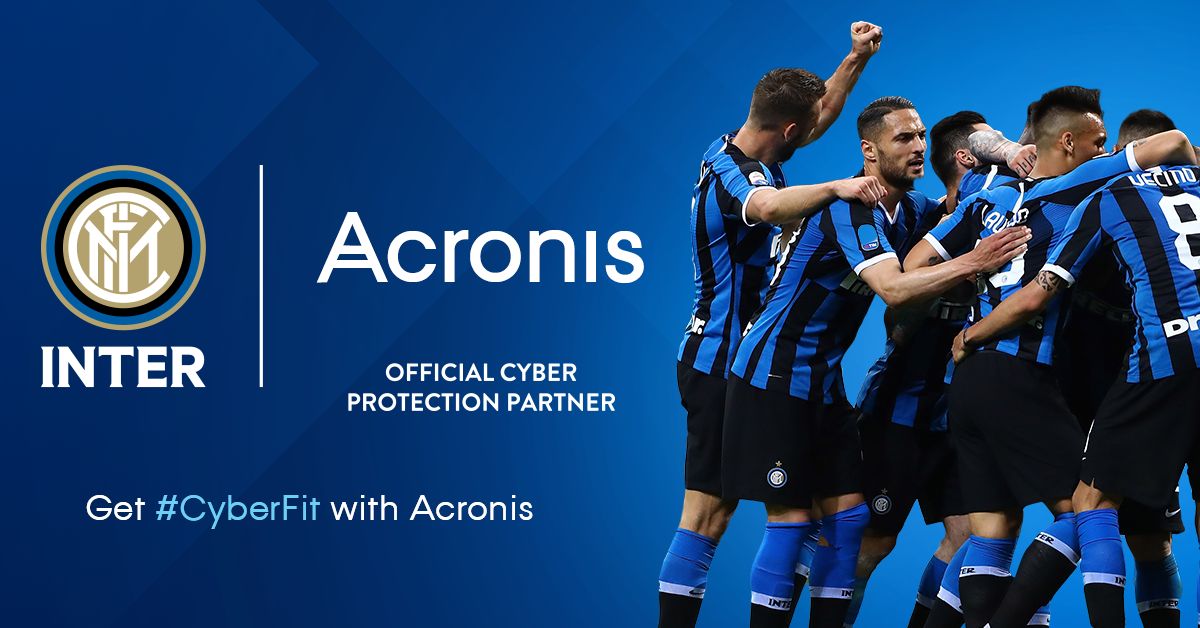 ACRONIS E FC INTERNAZIONALE MILANO: UNA PARTNERSHIP PER L'ERA DEGLI SPORT DATA-DRIVEN