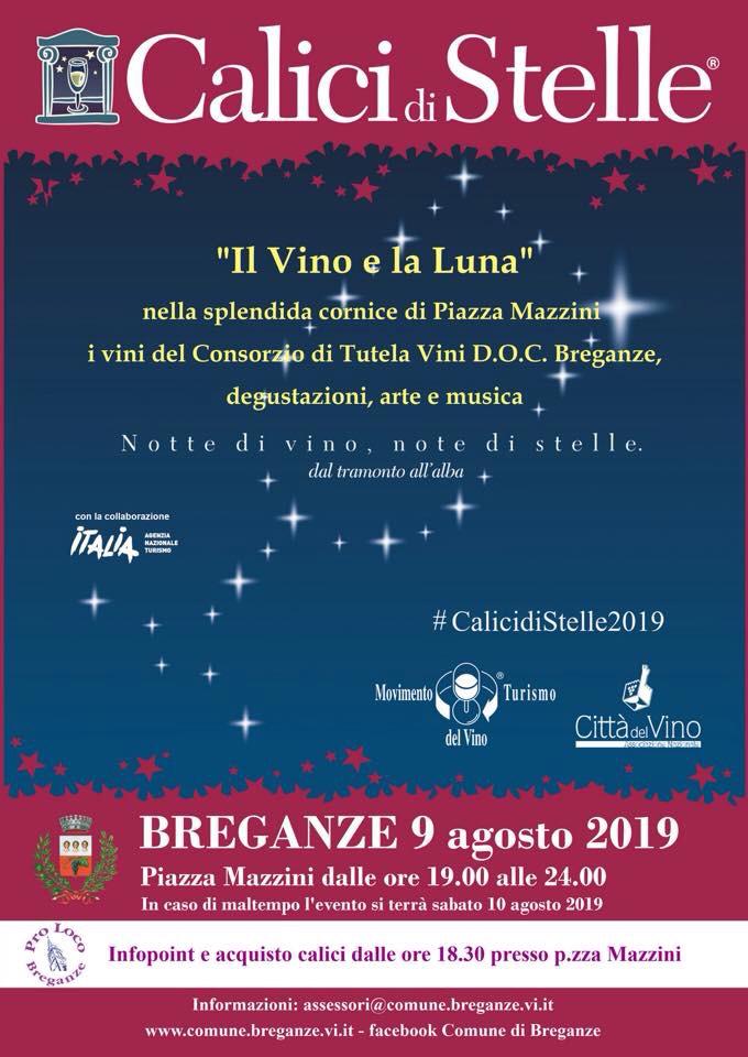 CALICI DI STELLE 2019: A BREGANZE SI BRINDA CON I VINI DELLA DOC