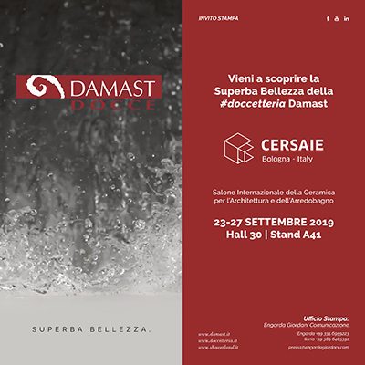 Damast a Cersaie 2019