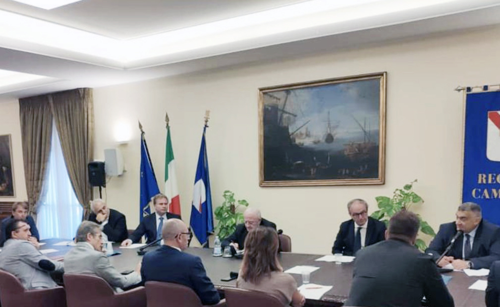  Incontro in Regione Campania con il Presidente De Luca sulle problematiche del sistema produttivo