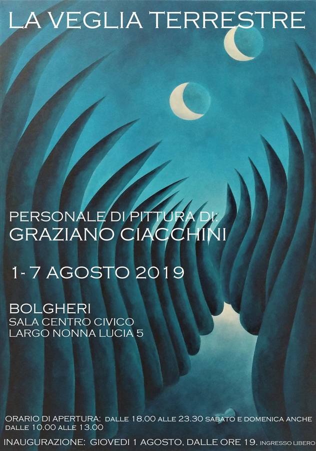 Graziano Ciacchini in mostra personale a Bolgheri