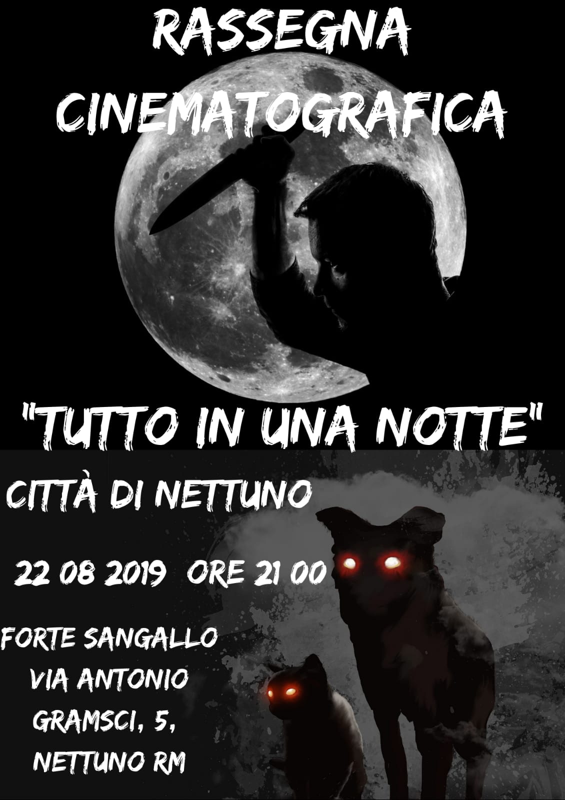 A Nettuno la rassegna cinematografica “Tutto in una notte”