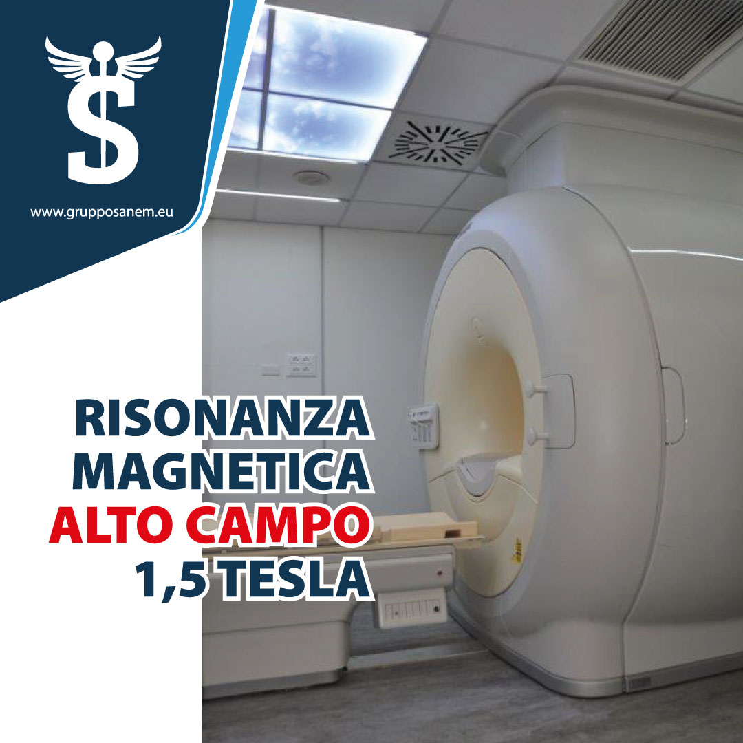 Risonanza magnetica in convenzione - Gruppo Sanem