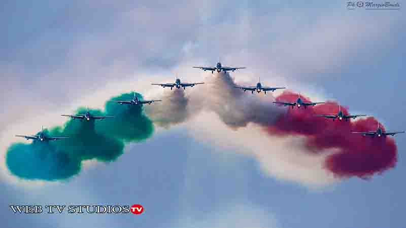 RIMINI: Frecce Tricolori 2019 100mila persone per lo spettacolo in cielo