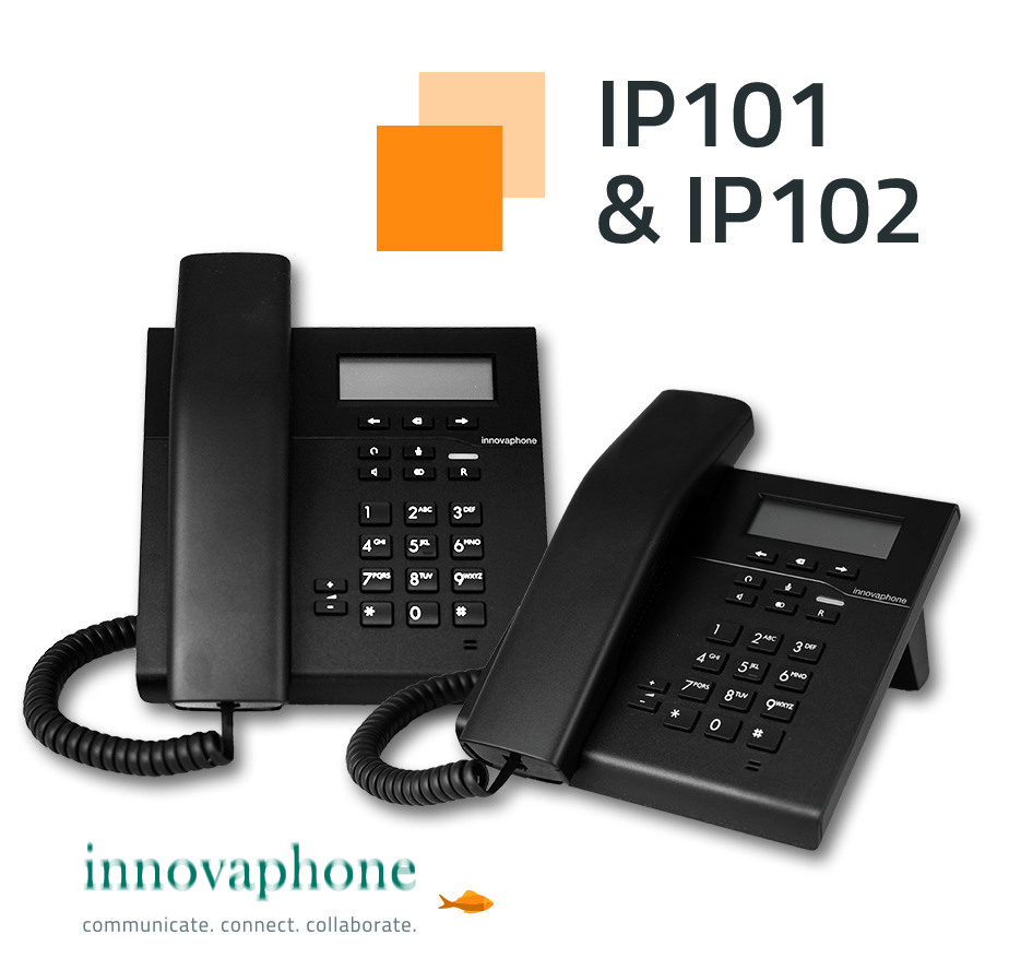 innovaphone produce in Germania la nuova serie di telefoni IP IP101/IP102