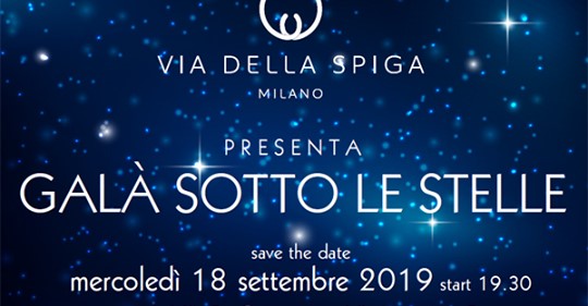 GALA SOTTO LE STELLE a favore di Associazione Unipancreas