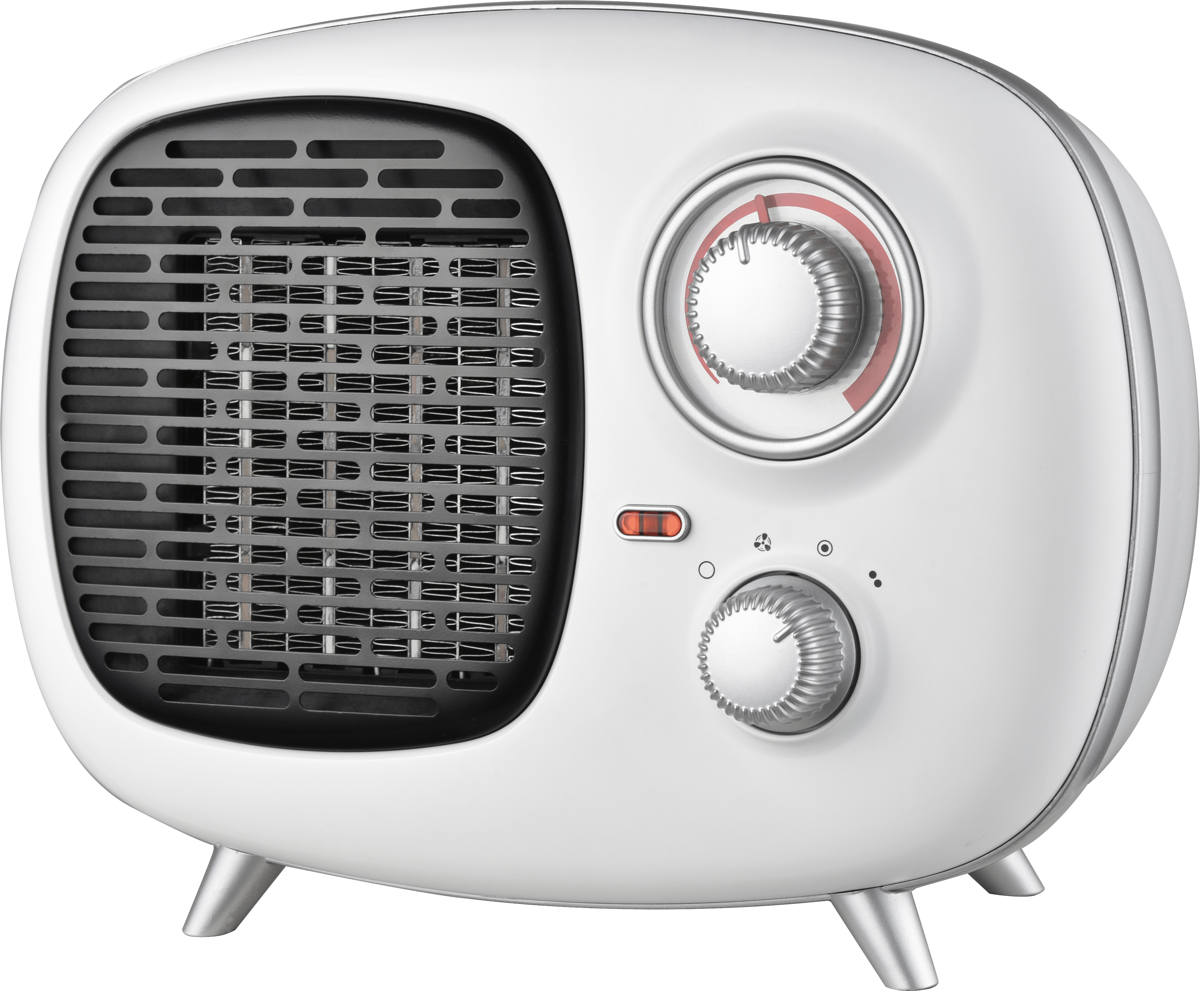 Termoventilatore ceramico Fifty: il lato vintage del comfort domestico