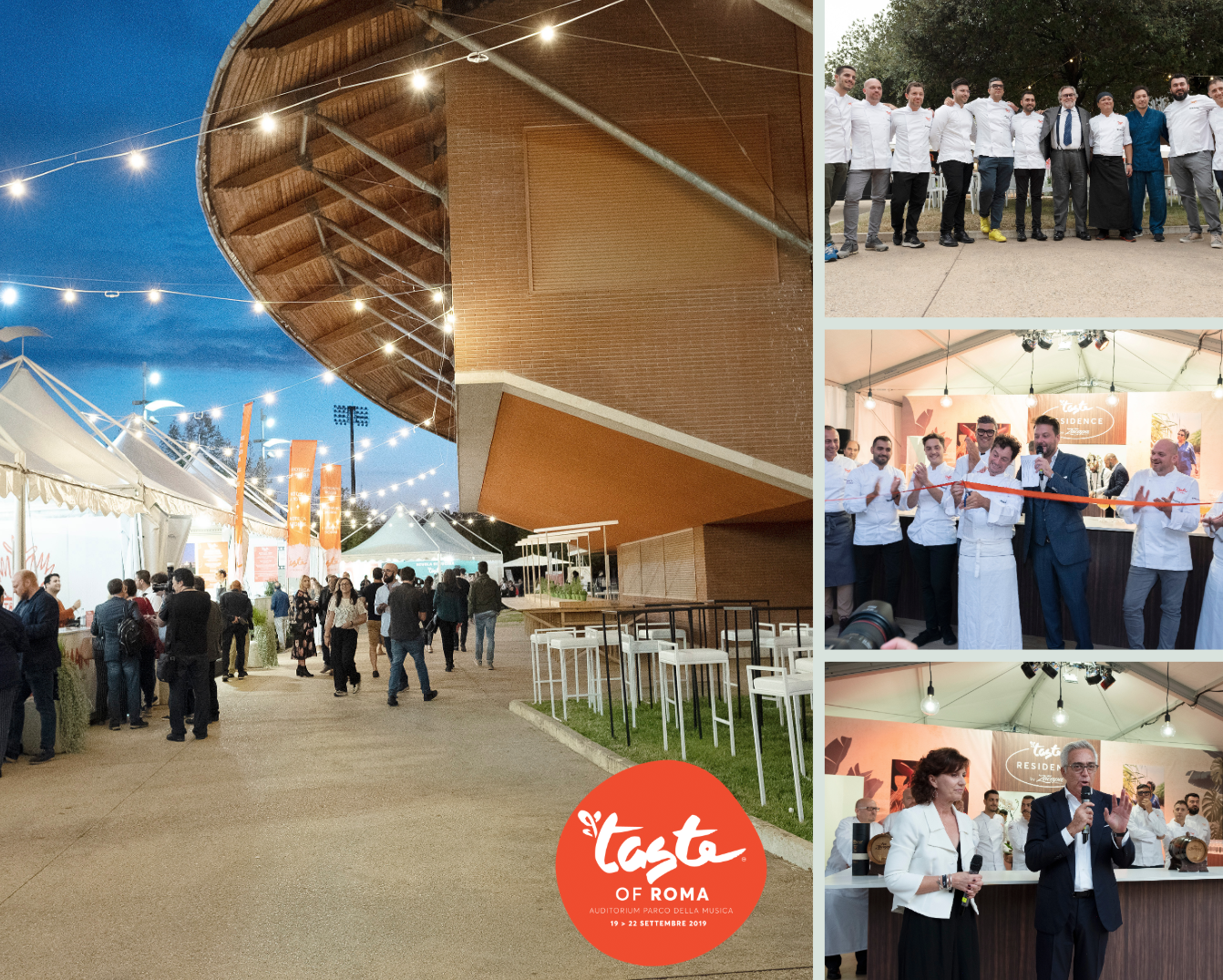 Taste of Roma 2019: grande successo di presenze all’Opening della più importante kermesse italiana del gusto.