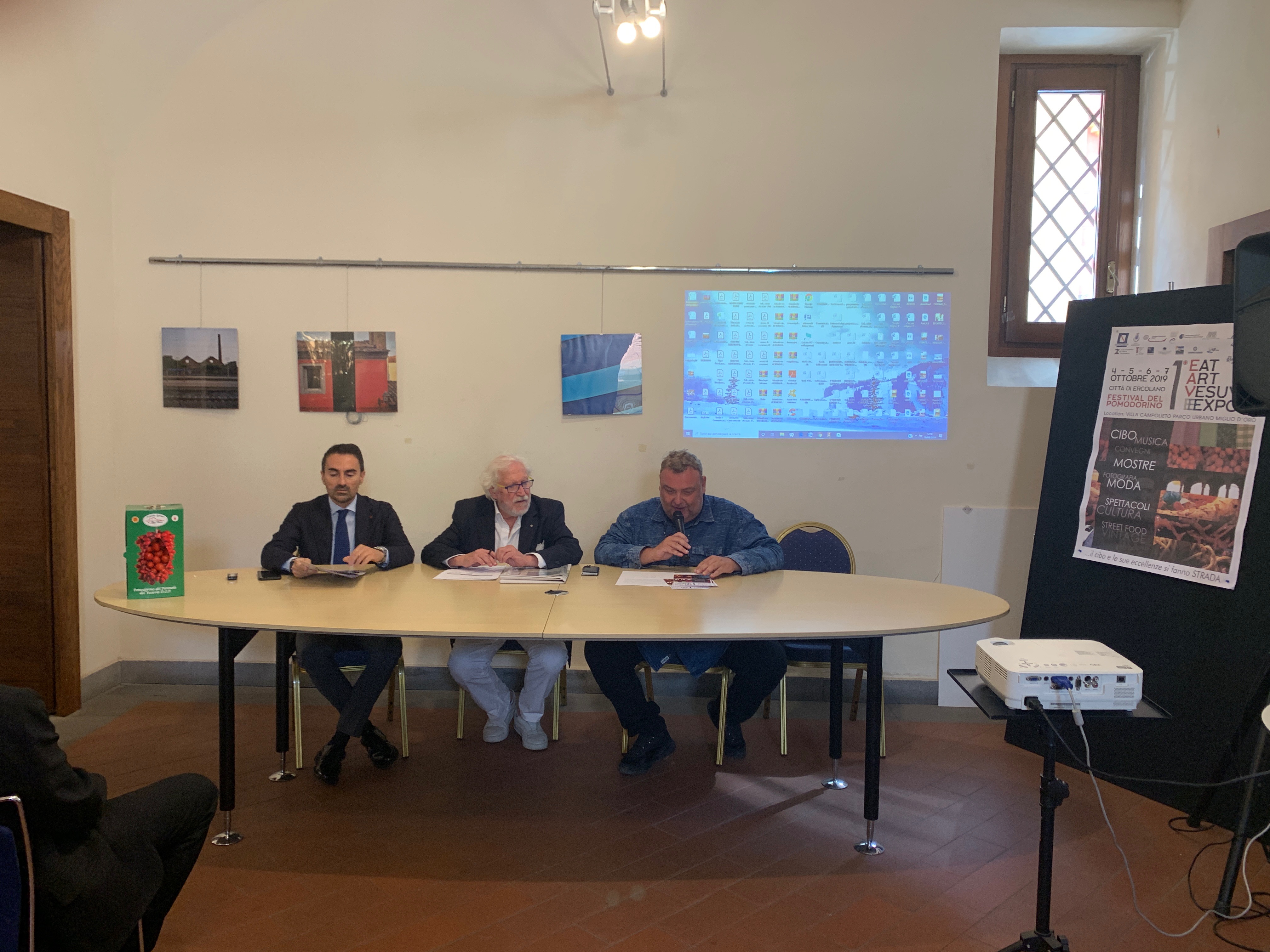 Presentato alle Scuderie di Villa Favorita il “1° EAT ART VESUVIO EXPO”