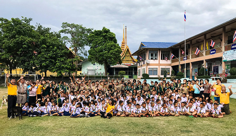 I Ministri Volontari di Scientology in azione nelle scuole della Tailandia