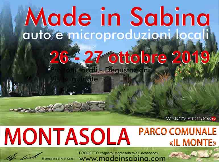 Made In Sabina: Auto e Microproduzioni Locali a Montasola 26 – 27 0ttobre