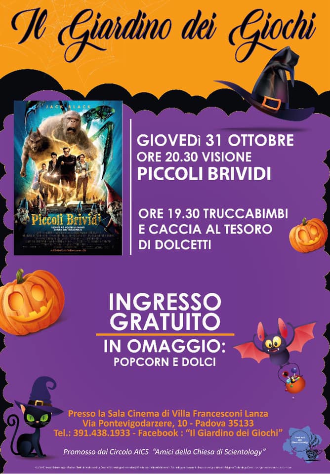 Il giardino dei giochi presenta la Festa di Halloween a Padova