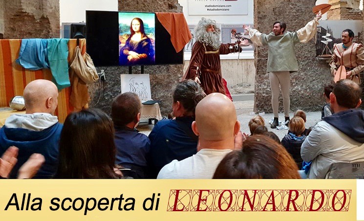 Domenica 27 ottobre la Mostra di Leonardo al Palazzo della Cancelleria di Roma ospita lo spettacolo sulla vita di Leonardo Da Vinci