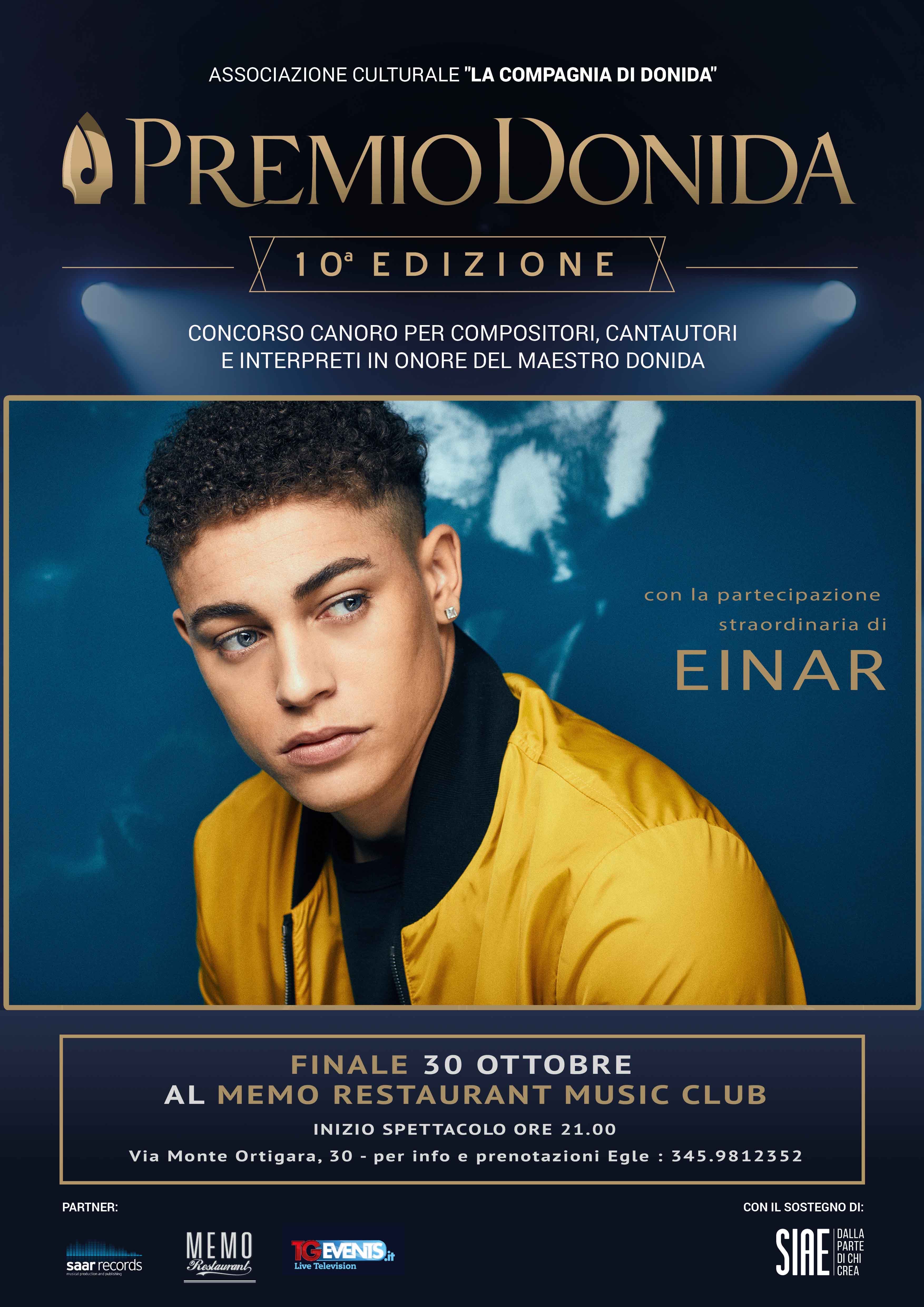 X Edizione Premio Donida