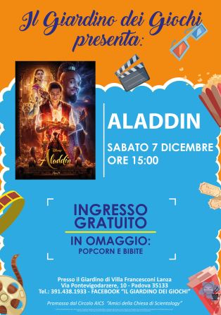 Arriva la magia di “Aladdin” al cinema de Il Giardino dei Giochi