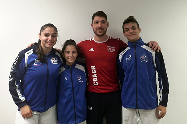 Tre atleti dell’Accademia Karate Casentino convocati al raduno della nazionale