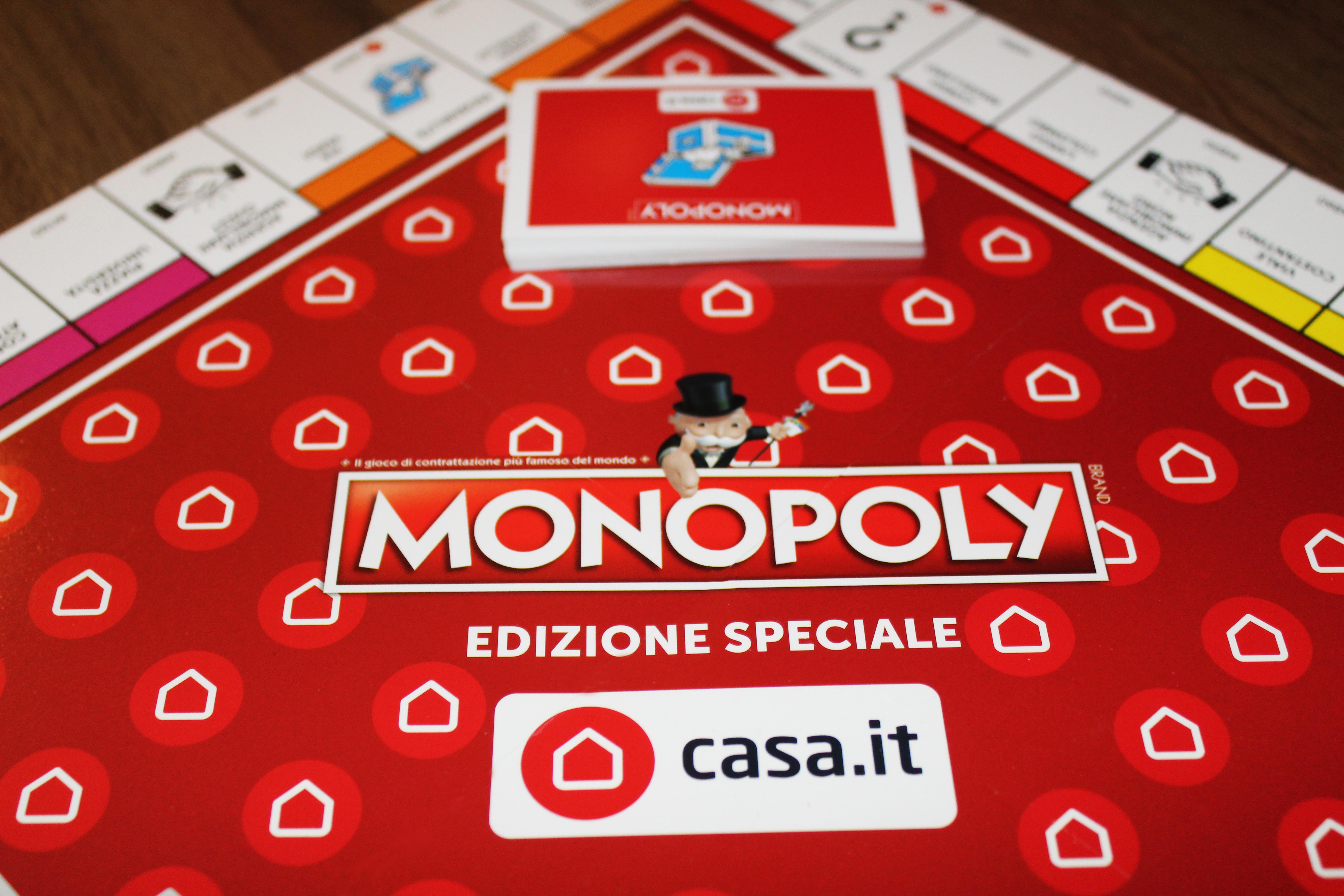 Casa.it entra nella storia di MONOPOLY, il gioco di contrattazione più famoso del mondo, annunciando la sua Edizione Speciale 