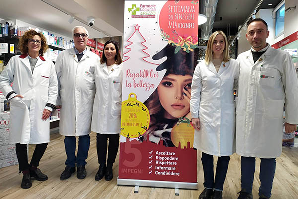 Un Natale di bellezza con le Farmacie Comunali di Arezzo