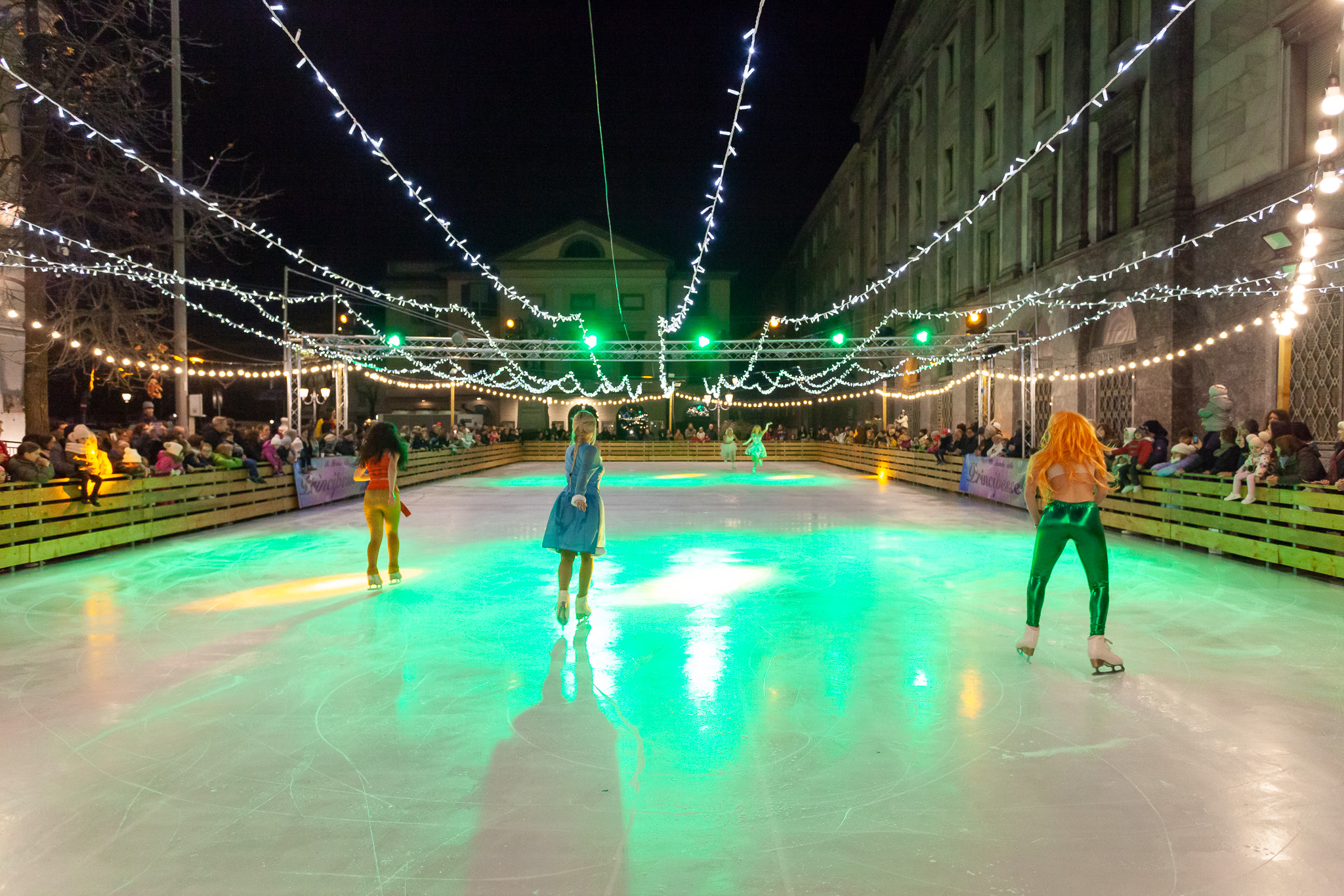 Pista di Pattinaggio XXL di Lecco, Babbo Natale 