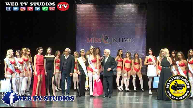 AL TEATRO CIAK DI ROMA ELETTA LA NUOVA MISS INTIMO 2019, GIORGIA PEPE 21 ANNI DI ROMA, INSEGNANTE DI GINNASTICA RITMICA VINCE LA FINALE 2019