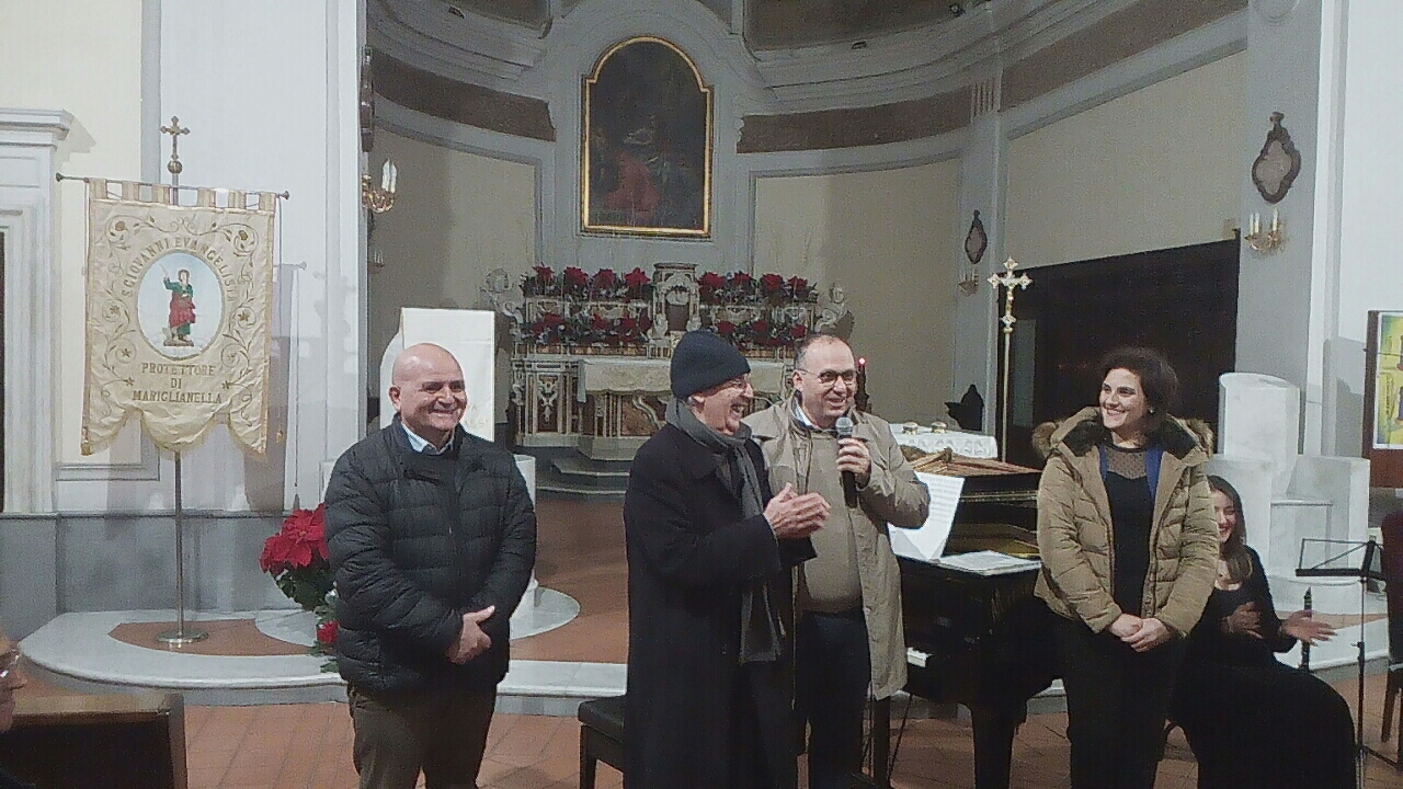 -Mariglianella Successo Concerto del Natale svolto nella Chiesa di S. Giovanni Evangelista. Progetto 