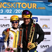 “EPIC SKI TOUR” AL CAMPIONE DEL MONDO BOSCACCI. BIS DELLA CAMPIONESSA D’EUROPA MOLLARET