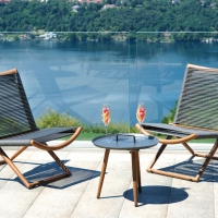   Balcony set Bormio di Greenwood. La soluzione salva-spazio per un terrazzo all’insegna della praticità