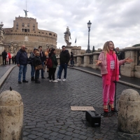 Chiara Pavoni tra gli artisti della maratona internazionale di Roma 