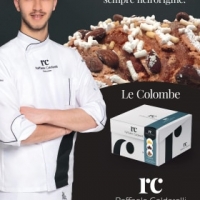 La colomba artigianale del pasticciere Raffaele Caldarelli, disponibile in cinque deliziose versioni