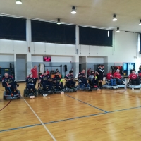 Wheelchair hockey: si chiude con un pareggio l’ultima partita in casa dei Red Cobra prima della trasferta laziale