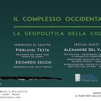 Alexandre Del Valle presenta 'Il complesso occidentale'