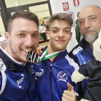 Il casentinese Andrea Cherubini nella nazionale giovanile di karate