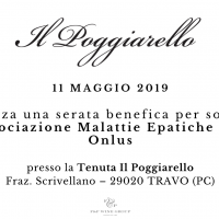  L’azienda ‘Il Poggiarello’ organizza una serata benefica per sostenere l’Associazione Malattie Epatiche e Eos Onlus