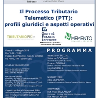 PROCESSO TRIBUTARIO TELEMATICO, DOMANI WORKSHOP DELL'ORDINE DEI DOTTORI COMMERCIALISTI ED ESPERTI CONTABILI DI SALERNO 