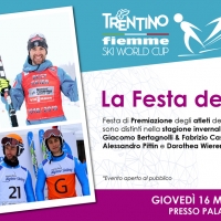 FIEMMESI DELLO SPORT PROTAGONISTI NEL MONDO. IL 16 MAGGIO SERATA LORO DEDICATA AL PALAFIEMME